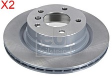 Rear Brake Disc x2 Pcs FEBI