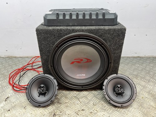 Alpine amplified subwoofer - subwoofer, w/