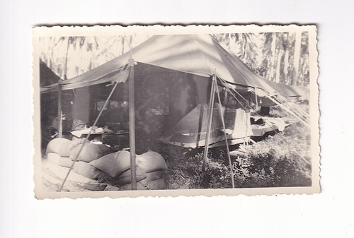 1950s vintage camping tent - 1950s,