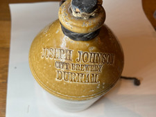 STONEWARE FLAGON City Brewery Durham Westoe Joseph johnson Buchan portobello 208