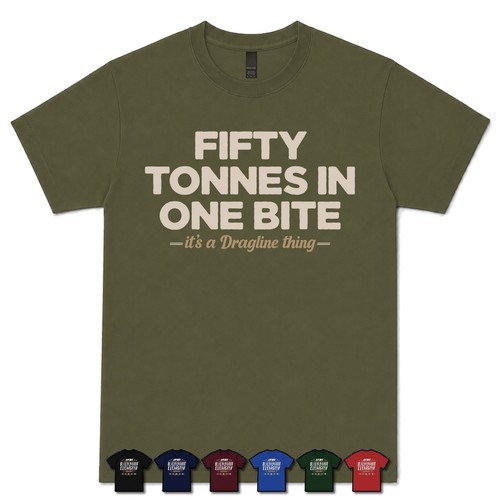 Fifty tonnes one - fifty, bite