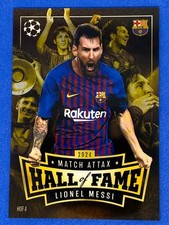 Lionel Messi Match Attax 24/25 Hall Of Fame Football Trading Card Insert HOF4