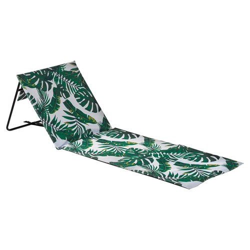 Folding beach lounger - folding,