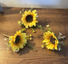 Sunflower artificial wedding
