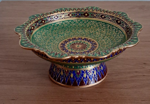 Thai benjarong gilded hand - benjarong,