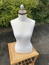 Vintage Ladies Mannequin - / Tailors Dummy / Retail Display - Made In Mexico