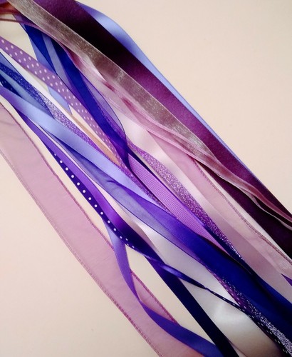Purple shades ribbon - shades,
