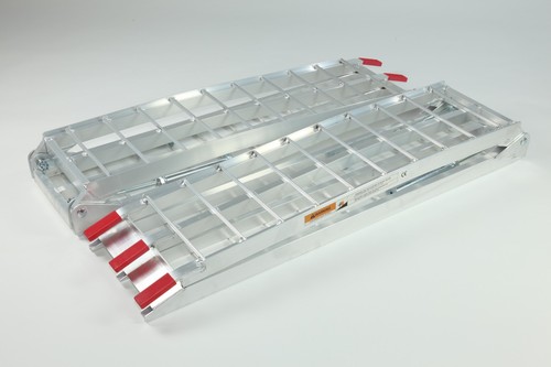 Folding loading ramp with legs - folding,