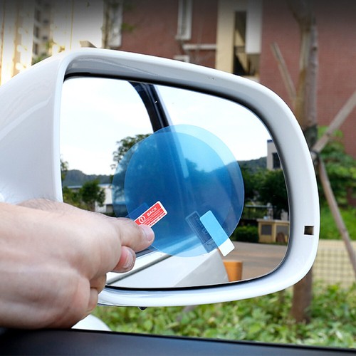 Round car rearview mirror - 2x,