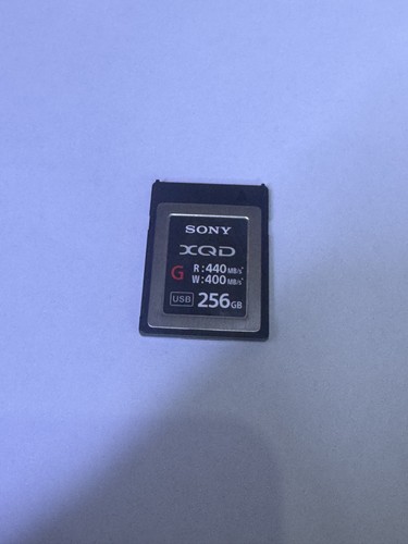 Sony xqd 256gb - xqd, g
