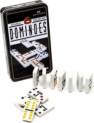 Double six large dominoes - double,