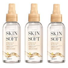 Skin So Soft Enhance & Glow Airbrush Spray 3 Pack 150ml each