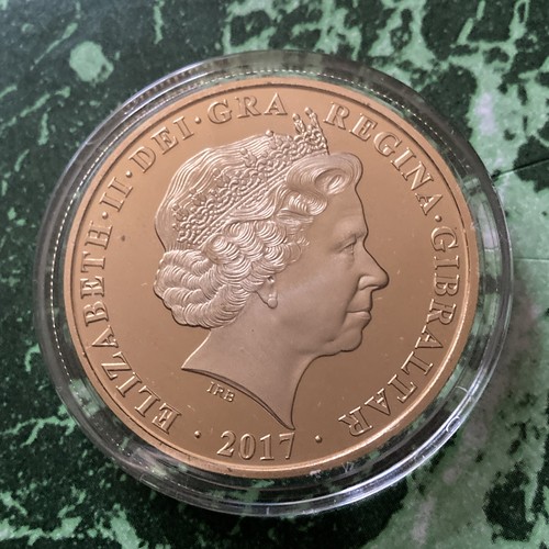 2017 gibraltar one crown proof - gibraltar,