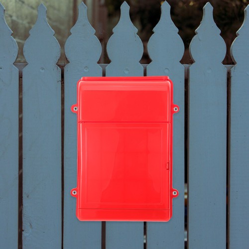 Plastic wall mount - wall, mailbox