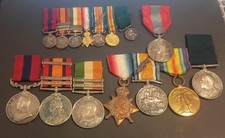 15 Medals To 1 Man DCM 2 Boer War APOC 3 WW1 RE Volunteer LS & Imperial Service