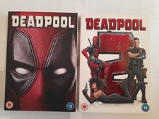 Deadpool/Deadpool 2 (DVD, 2016/2018, Matte/Shiny Slipcovers)- Special Features