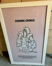 Pete McKee ‘Dawn Chorus’ Framed Tea Towel