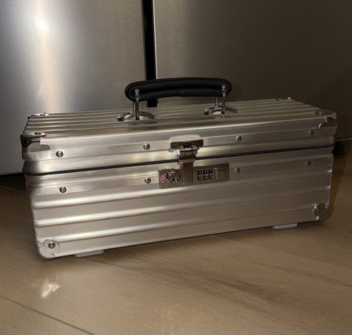 Rimowa champagne case aluminum - champagne,