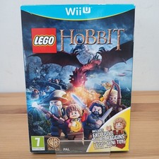 Rare UK Mini Figure Edition LEGO The Hobbit Nintendo Wii U Limited Big Box WiiU