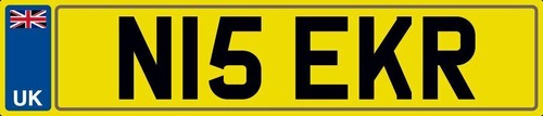 Nice initials number - initials, n15