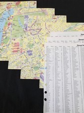 Organiser/Filofax MULBERRY PLANNER COMPATIBLE London Map Street Map 210x150mm