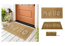 Natural Coir Doormat Printed