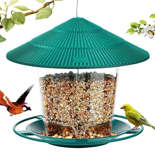 Round hanging bird feeder - hanging,