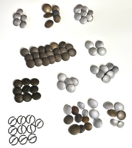 Vintage german buttons - buttons, uniform