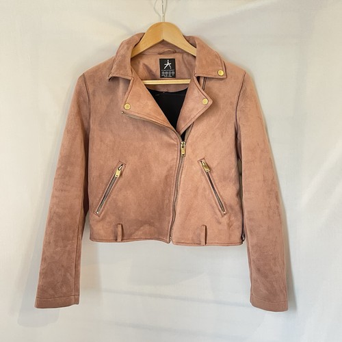 Primark faux suede biker - faux,
