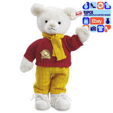 New Steiff Rupert Centenary Bear 690877 Limited Edition Certificate Pin Badge