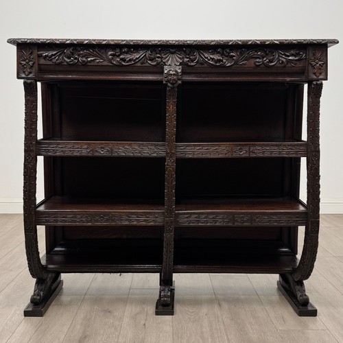 Antique 19th century carved - ,
