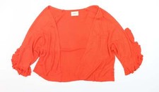 Matalan Womens Orange V-Neck