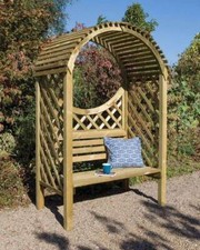 Wooden Garden Arbour Keswick