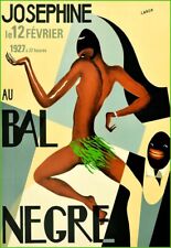 Josephine Baker Bal Negre Cabaret  Deco ClassicPoster Print