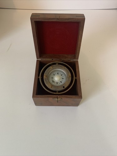 Maritime brass gyro compass - brass,