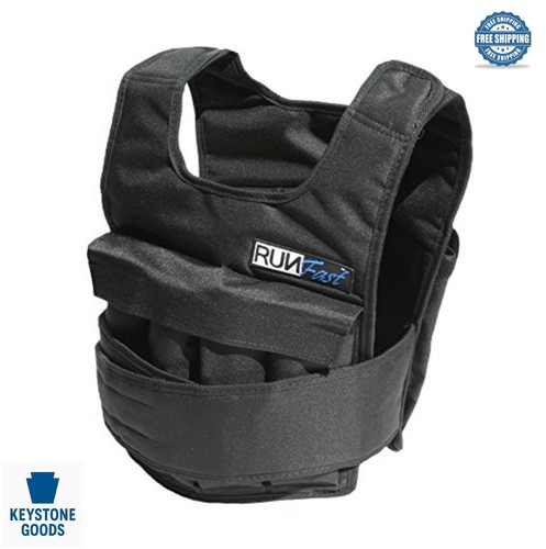 Weighted vest adjustable 20lb - weighted,