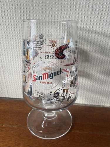 San miguel beer - pint, glass