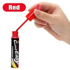 Automotive Red Paint Repair Pens Scratch Remover Touch Up Coat Applicator