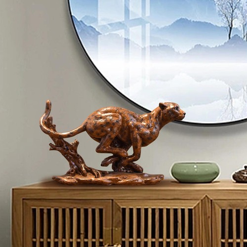 Small leopard statue - small,
