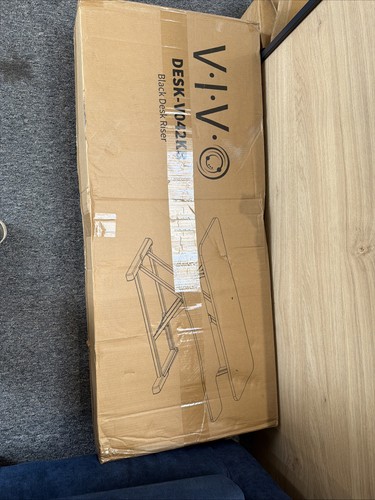 Black desk riser - riser, v.i.v