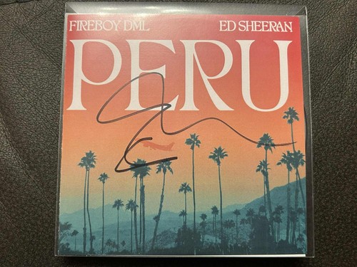 Sheeran hand signed cd - sheeran,