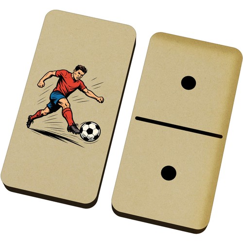 Football striker domino - 'football,