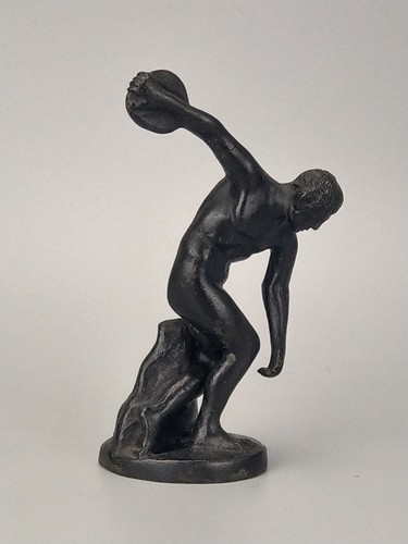 Antique bronze small statue