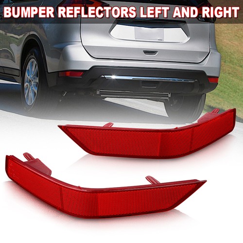 Rear bumper reflector left - rear,