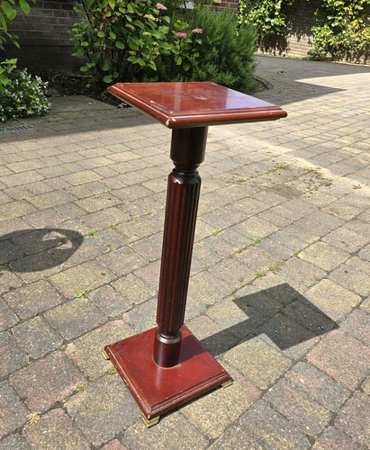 Vintage wooden plant stand - vintage,