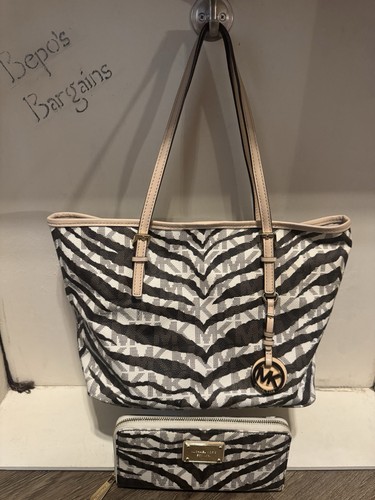 Michael kors brown zebra - kors,