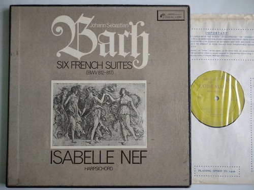 Isabelle nef plays bach six - isabelle,