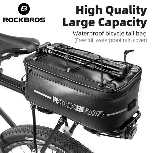 Rockbros bike rack bag large - rack,