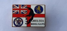 CHELSEA HOOLIGANS PIN BADGE
