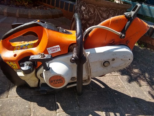 Stihl ts410 disc cutter saw - disc, saw.